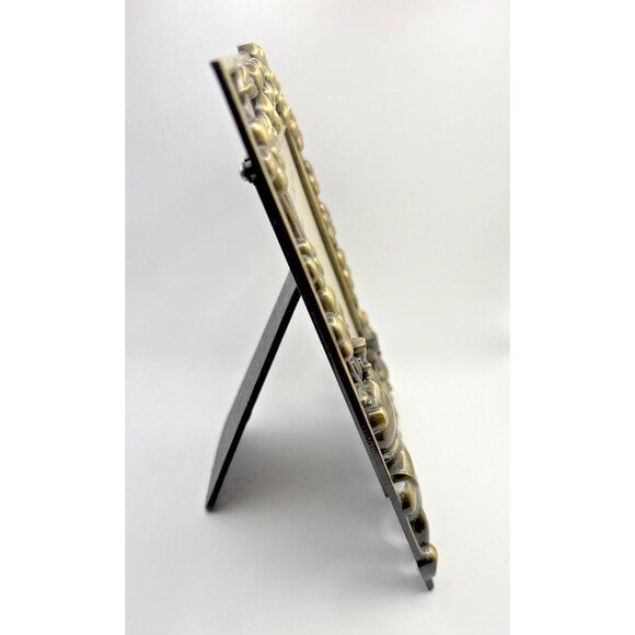 Vintage Winnie The Pooh & Piglet Metal Brass Tone Picture Frame 3.5X5 NO GLASS - Picture 6 of 12